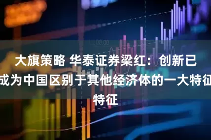 大旗策略 华泰证券梁红：创新已成为中国区别于其他经济体的一大特征